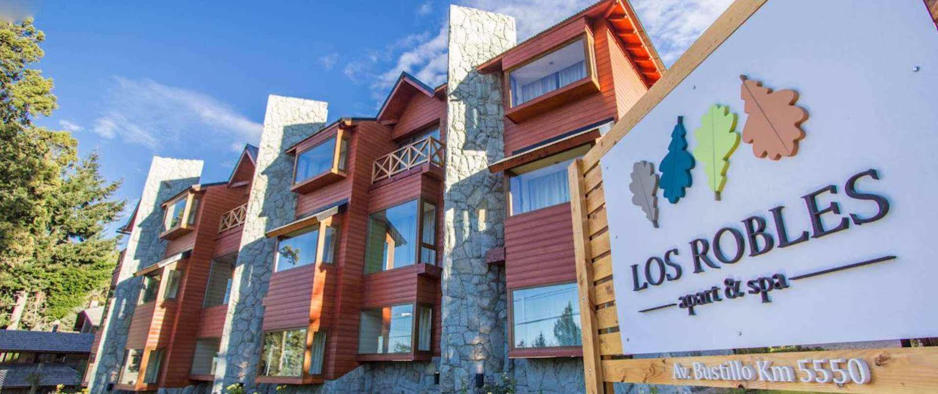 Los Robles Apart & Spa Сан-Карлос-де-Барілоче Екстер'єр фото
